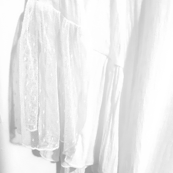 J Glee Crochet Tunic Dress Bell Sleeve Size 1X - Picture 10 of 14